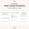 FIND YOUR PASSION Journal