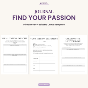 FIND YOUR PASSION Journal