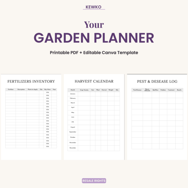 GARDEN PLANNER